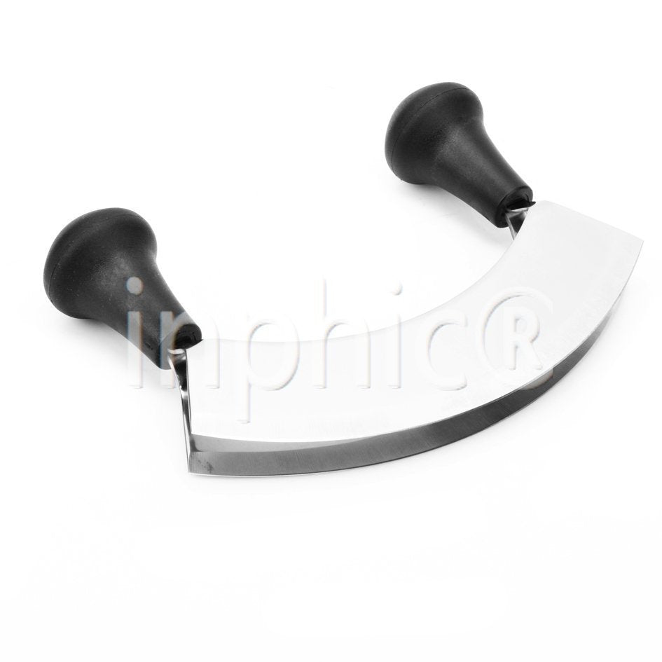 INPHIC-雙刃切麵刀不鏽鋼環保塑膠柄芝士刀烘焙板刀刮板麵團刀香草刀