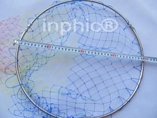 INPHIC-1.8米 不鏽鋼 抄網 可伸縮 帶網頭 撈魚網
