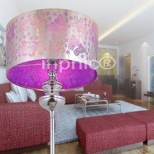 INPHIC-現代簡約不鏽鋼雕花落地燈家居燈飾臥室客廳燈具