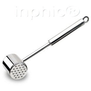 INPHIC-肉錘 不鏽鋼 嫩肉 鬆肉 兩用 牛排幫手 外銷歐洲
