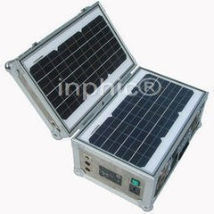 INPHIC-30W攜帶式太陽能發電系統可帶動筆記本電腦電視等數位設備