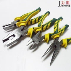 INPHIC-商用 營業 防滑柄本色鋼絲鉗子力勝工具電工鉗老虎鉗尖嘴鉗斜嘴鉗斜口鉗子