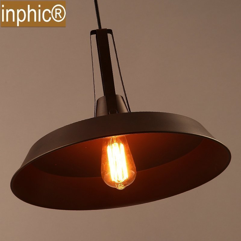 INPHIC-復古鐵藝工業風吊燈餐廳客廳咖啡館火鍋店loft燈酒吧吧臺網吧燈具