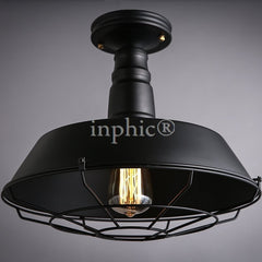INPHIC-loft燈具工業風格吸頂燈北歐復古吧臺 鐵藝咖啡館燈單頭