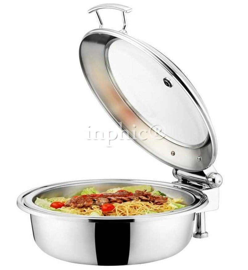INPHIC-自助餐爐圓形感應式自助餐爐 透視蓋自助餐爐