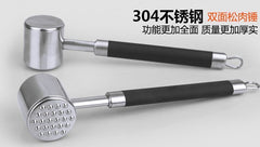 INPHIC-大款鬆肉錘 西餐牛排錘子304不鏽鋼砸敲肉錘家用豬排餐具