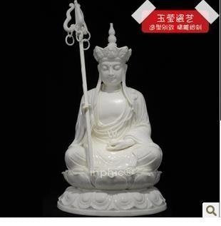 INPHIC-佛像 地藏佛像 12吋地藏王菩薩佛像 象牙白 地藏菩薩佛像 德化陶瓷
