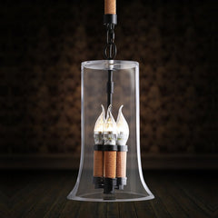 INPHIC-蠟燭北歐玻璃小吊燈  小清新吊燈 咖啡廳 吧臺裝飾吊燈