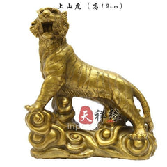 INPHIC-開運 開光純銅老虎擺件 虎工藝品 銅上山虎 裝飾品辦公室擺設事業轉運