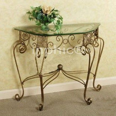 INPHIC-歐式鐵藝玄關桌 休閒咖啡桌 電視桌 花架