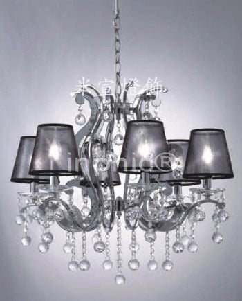 INPHIC-金屬絲罩水晶燈【6燈】