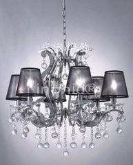 INPHIC-金屬絲罩水晶燈【6燈】