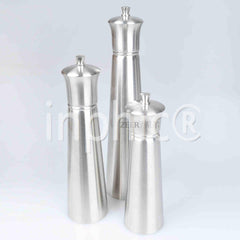 INPHIC-錐形斜身不鏽鋼胡椒研磨器 胡椒瓶 胡椒磨 陶瓷磨芯 廚房調味用品 小款