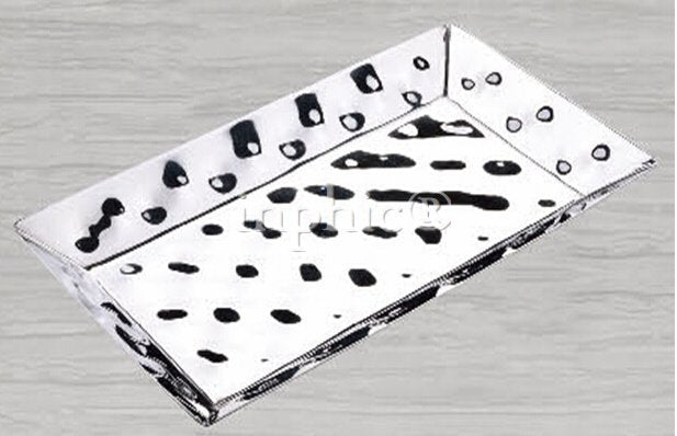 INPHIC-不鏽鋼甜品托 麵包籃 水果點心盆架 自助餐酒店用品架