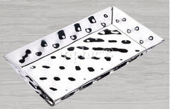 INPHIC-不鏽鋼甜品托 麵包籃 水果點心盆架 自助餐酒店用品架