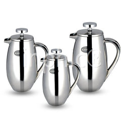 INPHIC-茶具 1L鼓形多功能雙層全不鏽鋼咖啡壺 耐高溫沖茶器茶壺濾壓壺