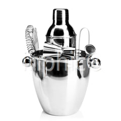 INPHIC-出口德國350ml不鏽鋼調酒器冰桶7件套套裝調酒用具雪克杯