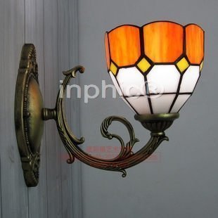 INPHIC-古典壁燈飾走廊走道睡房床頭壁燈紅色、燈