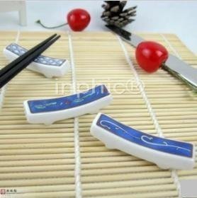 INPHIC-日式筷子架陶瓷筷架筷枕日本和風韻味別緻橋型可愛筷托(30個)