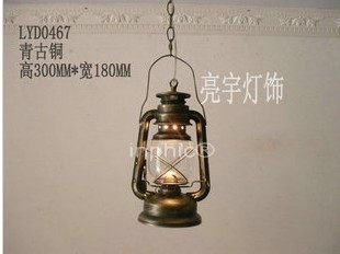 INPHIC-歐式復古馬燈 經典懷舊鄉村馬燈 煤油燈