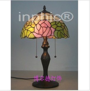 INPHIC-粉紅玫瑰檯燈 臥室床頭燈 檯燈 婚房檯燈 小檯燈