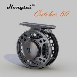 INPHIC-C60全金屬飛釣輪前打輪冰釣輪飛蠅輪飛輪