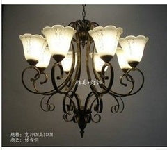 INPHIC-鐵藝古典客廳 餐廳 書房吊燈田園風格吊燈 復古吊燈