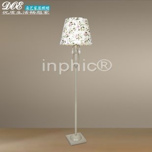 INPHIC-歐式田園落地燈客廳燈水晶簡約創意燈具碎花臥室床頭茶幾燈飾