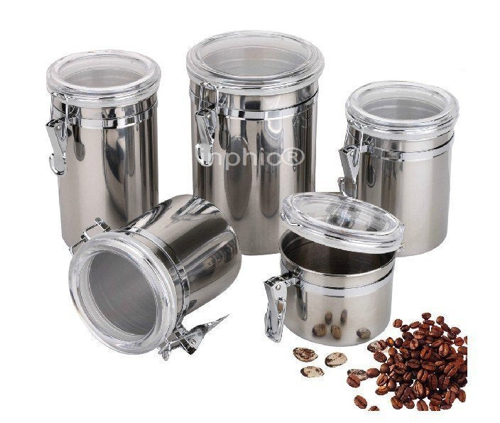INPHIC-不鏽鋼密封罐 茶葉罐 儲物罐 保鮮罐小款 可視糖果罐 小吃密封罐