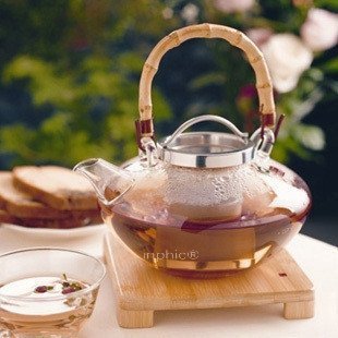 INPHIC-茶具 耐熱玻璃茶壺 提梁系列 大容量泡茶壺-1200ml