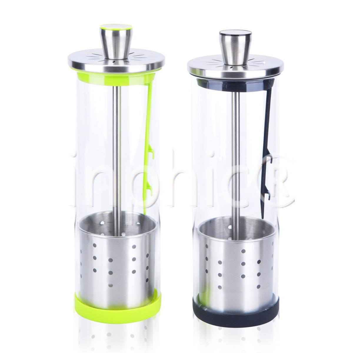 INPHIC-帶蓋瀝水玻璃筷子籠 創意筷籠防塵筷筒筷子筒餐具籠刀叉收納盒 黑色