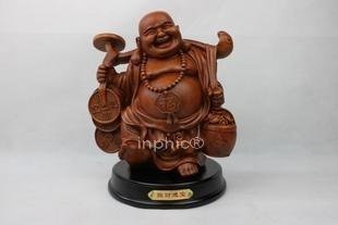 INPHIC-佛像 招財進寶佛-仿木佛像家居裝飾 客廳擺飾 創意 時尚工藝品