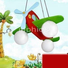 INPHIC-臥室燈 兒童房卡通燈 彩色木質飛機吊燈 藝術燈飾燈具 有水晶燈