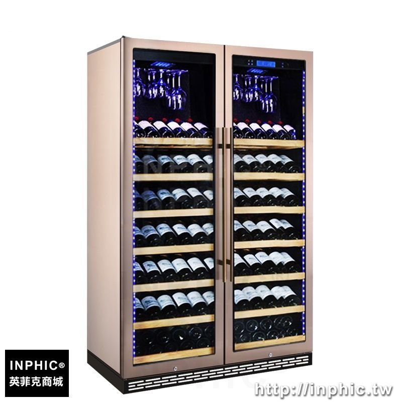 INPHIC-紅酒櫃恆溫酒櫃家用冷藏櫃組合不鏽鋼葡萄酒櫃訂製-ICCP004104A