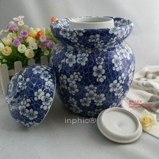 INPHIC-景德鎮陶瓷青花泡菜壇 家居陶瓷 實用陶瓷罐 大中小款都有