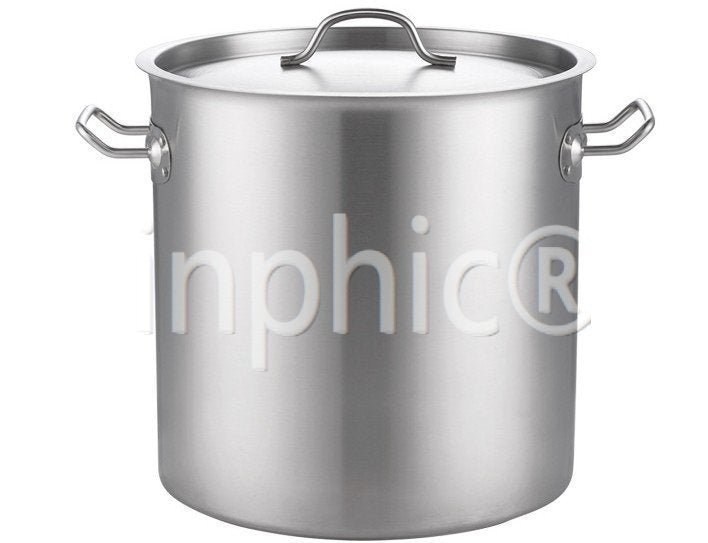 INPHIC-加厚不鏽鋼複底湯桶複底湯鍋多用桶湯鍋規格齊全食堂用桶30cm