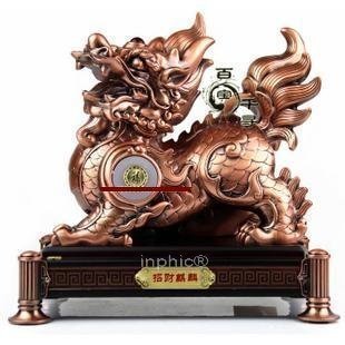 INPHIC-開運 開光麒麟 風水工藝品 辦公室擺設裝飾品家居現代擺件開業