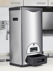 INPHIC-20升不鏽鋼豪華半自動儲米器 儲米箱儲米桶 防蟲