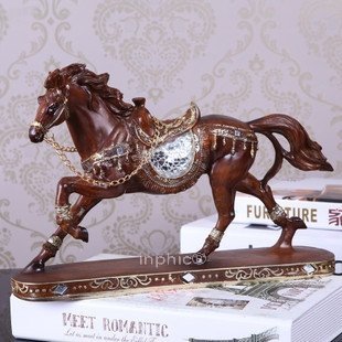 INPHIC-開運 樹脂工藝品擺件 馬到成功 馬擺件 招財家居裝飾品擺設禮