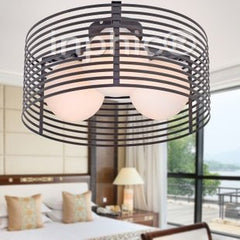 INPHIC-燈具 籠孕金蛋3頭吸頂燈 臥室燈 書房燈