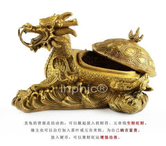 INPHIC-開運 開光風水龍龜龍頭龜蓋 招財擺件 避邪擺件 家居飾品工藝品擺件