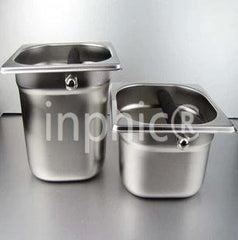 INPHIC-不鏽鋼咖啡粉桶 不鏽鋼敲咖啡渣槽 敲咖啡渣桶 敲渣盒 咖啡渣盒 大款