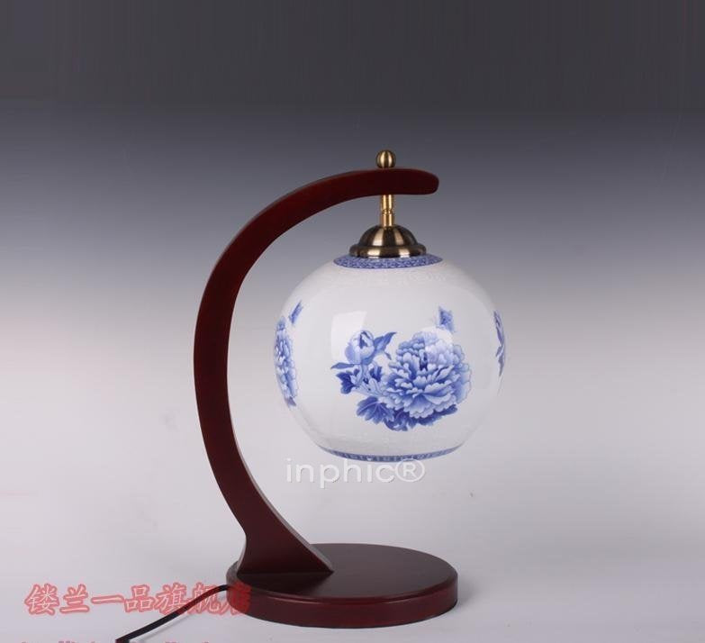 INPHIC-景德鎮陶瓷燈具 書房燈 臥室燈 床頭燈 薄胎吉祥如意 L049
