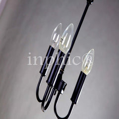 INPHIC-工業風復古美式鄉村簡約地中海走道餐廳走廊玻璃水桶吊燈 啞黑直徑25