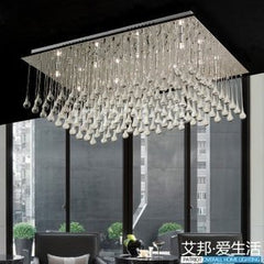 INPHIC-高級 水晶燈 客廳燈方形吸頂燈餐廳燈水滴燈飾