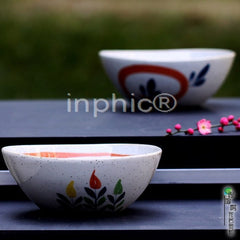 INPHIC-日式 四季夢彩 古雅 對碗 橢圓 陶瓷 大麵碗 紅花 湯碗 大碗