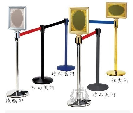 INPHIC-高檔不鏽隔離帶欄杆座飯店大廳銀行2米線護欄1米線