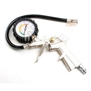 INPHIC-高精度多功能汽車胎壓表胎壓槍充氣槍輪胎帶槍氣壓錶帶放氣 打氣