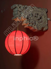 INPHIC-現代中式 燈具 新古典 復古 裝飾客廳書房 壁燈 龍頭吊燈