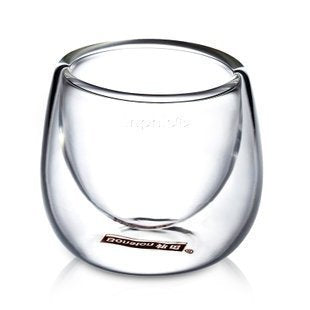 INPHIC-茶具 雙層玻璃杯 耐熱玻璃杯 玻璃小茶杯 無孔無收縮口